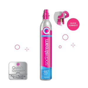 SodaStream Quick Connect Pink CO2